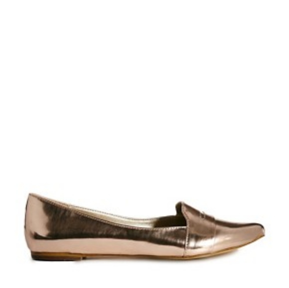 *LAST CALL* ASOS x Shoemint Rose Metallic Loafer 7